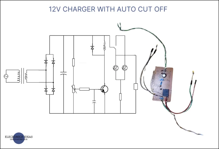 12v charger with auto cut off