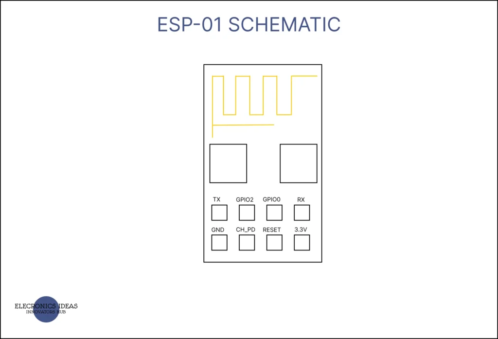 ESP-01 SCHEMATIC