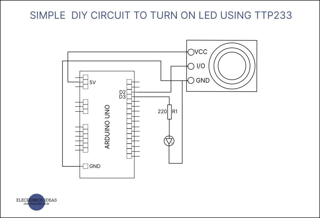 Circuit diagram of simple DIY project