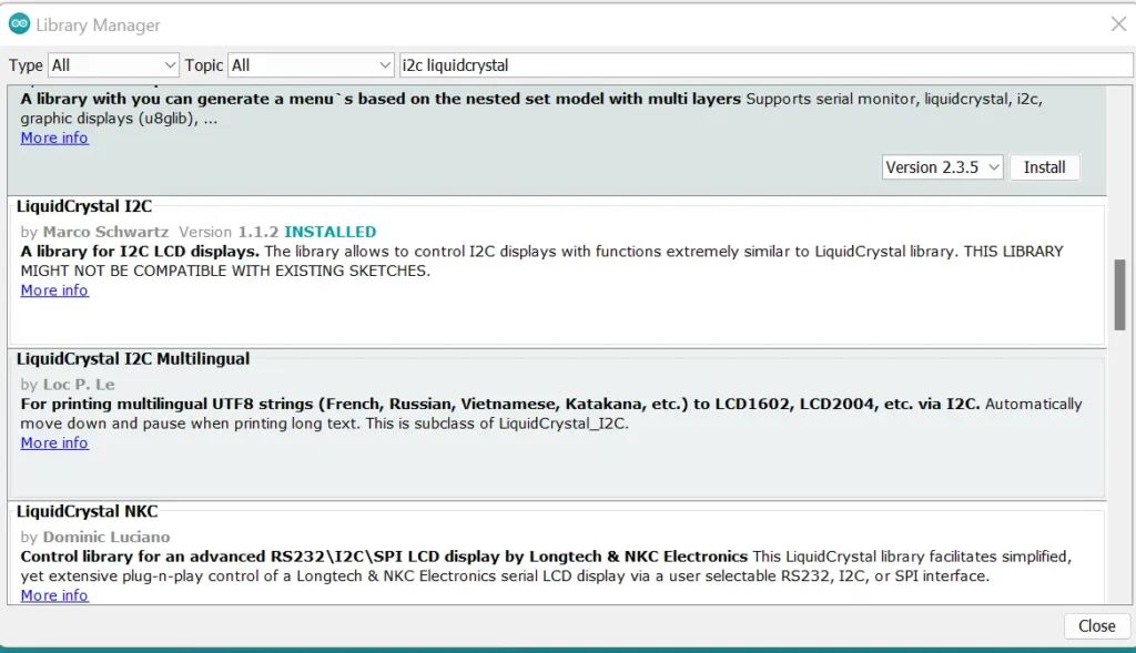 I2c Library