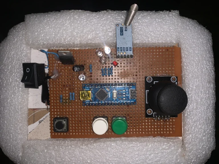 2 Channel HC12 module wireless remote