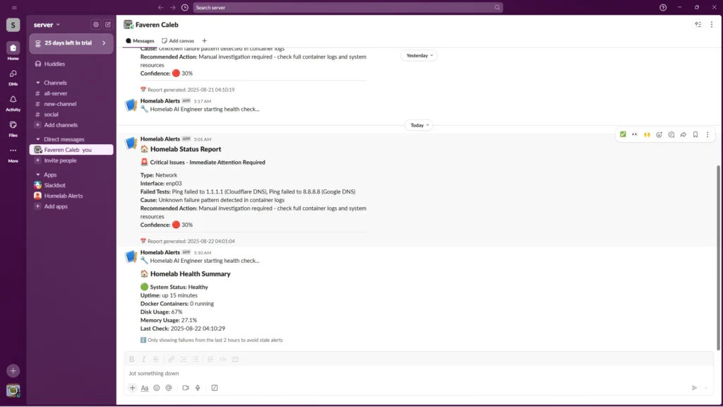 How I Automated Fixes In My Homelab with ChatGPT-5 3 Automated Fixes In My Homelab with ChatGPT-5