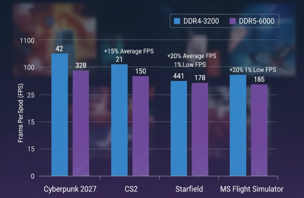 DDR5 vs. DDR4